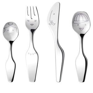 Georg Jensen Children’s Stainless Steel Cutlery Set